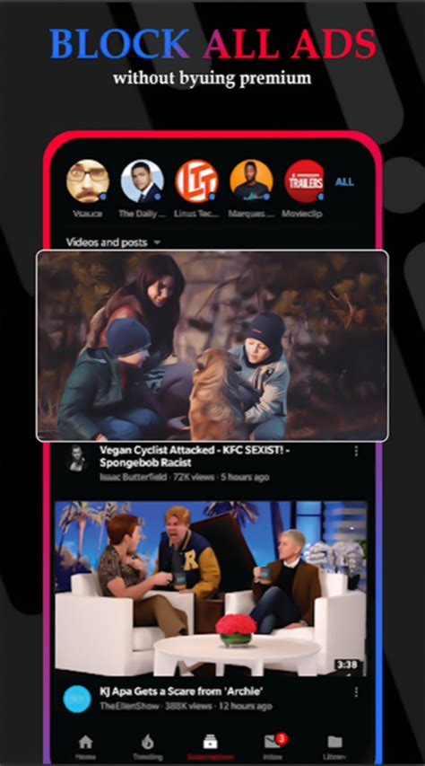 Vanced Tube for Android .